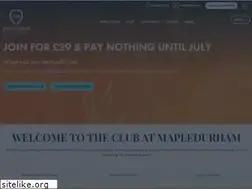 Sites similar to theclubatmapledurham.com