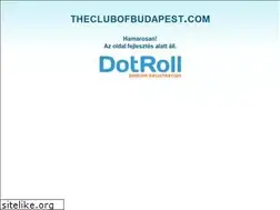 Sites similar to theclubofbudapest.com