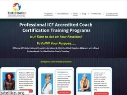 Sites similar to thecoachtrainingacademy.com