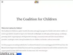 Sites similar to thecoalitionforchildren.org