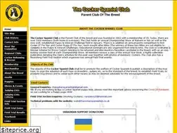 Sites similar to thecockerspanielclub.co.uk