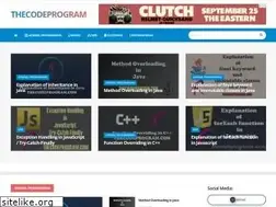 Sites similar to thecodeprogram.com