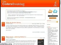 Sites similar to thecodersbreakfast.net