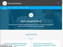 Sites similar to thecodinginterface.com