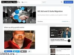 Sites similar to thecodinglove.com