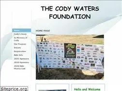 Sites similar to thecodywatersfoundation.com