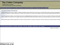 Sites similar to thecohencompany.com