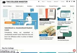 Sites similar to thecollegeinvestor.com