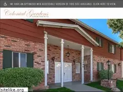 Sites similar to thecolonialgardensapts.com