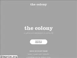 Sites similar to thecolony.show