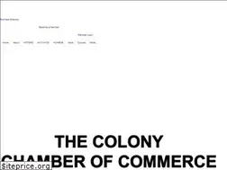 Sites similar to thecolonychamber.org