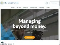 Sites similar to thecolonygroup.com