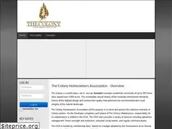 Sites similar to thecolonyhoa.org
