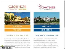 Sites similar to thecolonyhotel.com