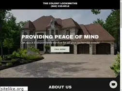 Sites similar to thecolonylocksmiths.com