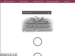 Sites similar to thecolonypl.org