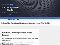 Sites similar to thecolonytownguide.com