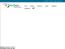 Sites similar to thecolorcopystore.com