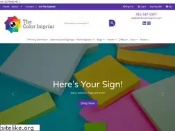 Sites similar to thecolorimprint.com