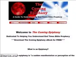 Sites similar to thecomingepiphany.com