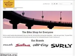 Sites similar to thecommunitybicyclist.com
