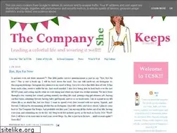 Sites similar to thecompanyshekeeps.blogspot.com