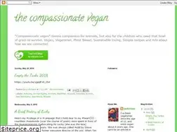 Sites similar to thecompassionatevegan.blogspot.com