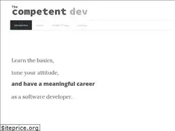Sites similar to thecompetentdev.com