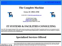 Sites similar to thecompletemachine.com