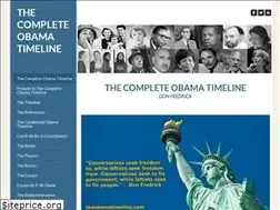 Sites similar to thecompleteobamatimeline.com