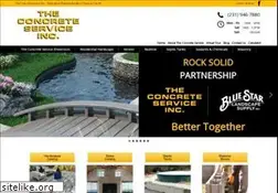 Sites similar to theconcreteservice.com
