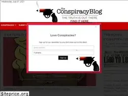 Sites similar to theconspiracyblog.com
