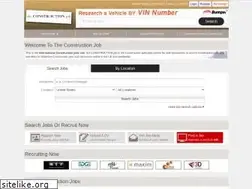 Sites similar to theconstructionjob.com
