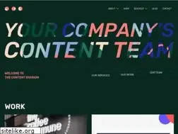 Sites similar to thecontentdivision.com.au