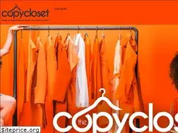 Sites similar to thecopycloset.com