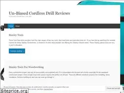 Sites similar to thecordlessdrillreview.wordpress.com