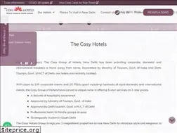 Sites similar to thecosyhotels.com
