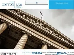 Sites similar to thecottonlawfirm.com