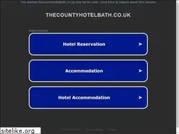 Sites similar to thecountyhotelbath.co.uk