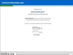 Sites similar to thecountyrecorder.com