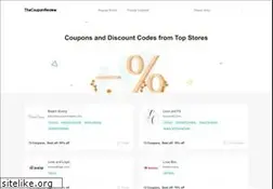 Sites similar to thecouponreview.com