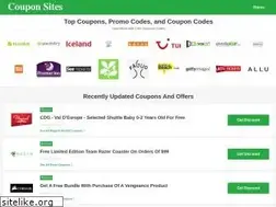 Sites similar to thecouponsites.com