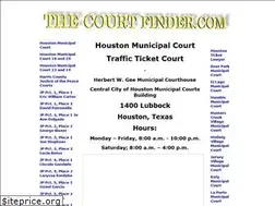 Sites similar to thecourtfinder.com