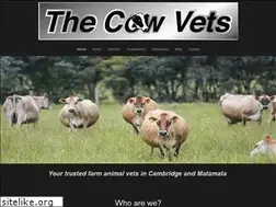 Sites similar to thecowvets.co.nz