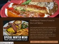 Sites similar to thecoyotebarandgrill.com