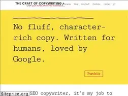 Sites similar to thecraftofcopywriting.com