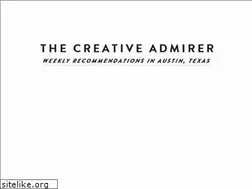 Sites similar to thecreativeadmirer.com