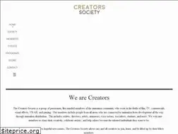 Sites similar to thecreatorssociety.org