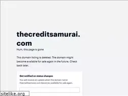 Sites similar to thecreditsamurai.com