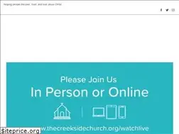 Sites similar to thecreeksidechurch.org